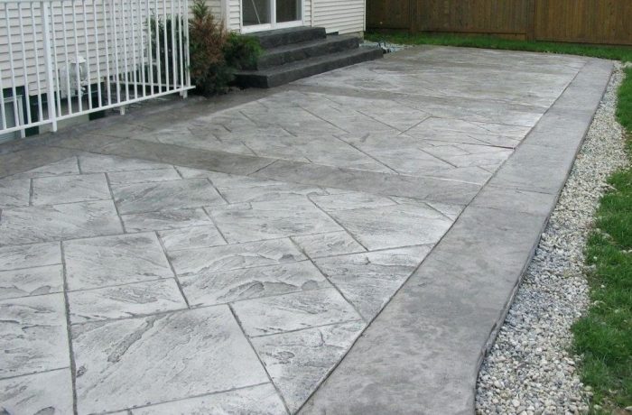Stamped Concrete Patios